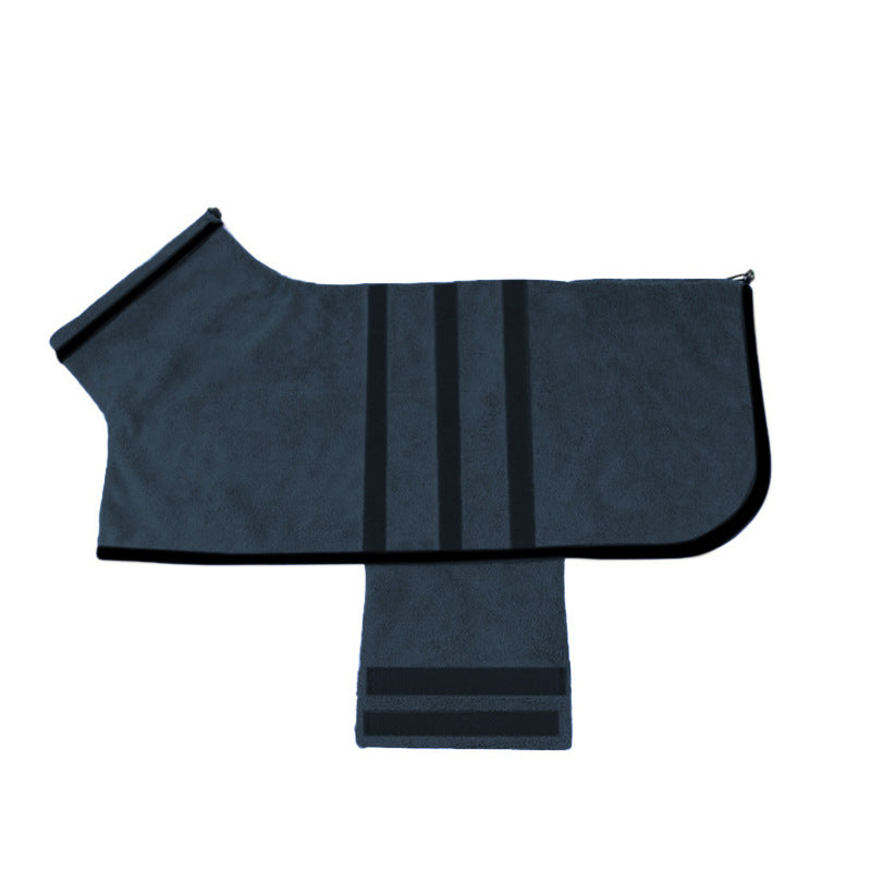 Dog Bathrobe Towel Drying Clothes