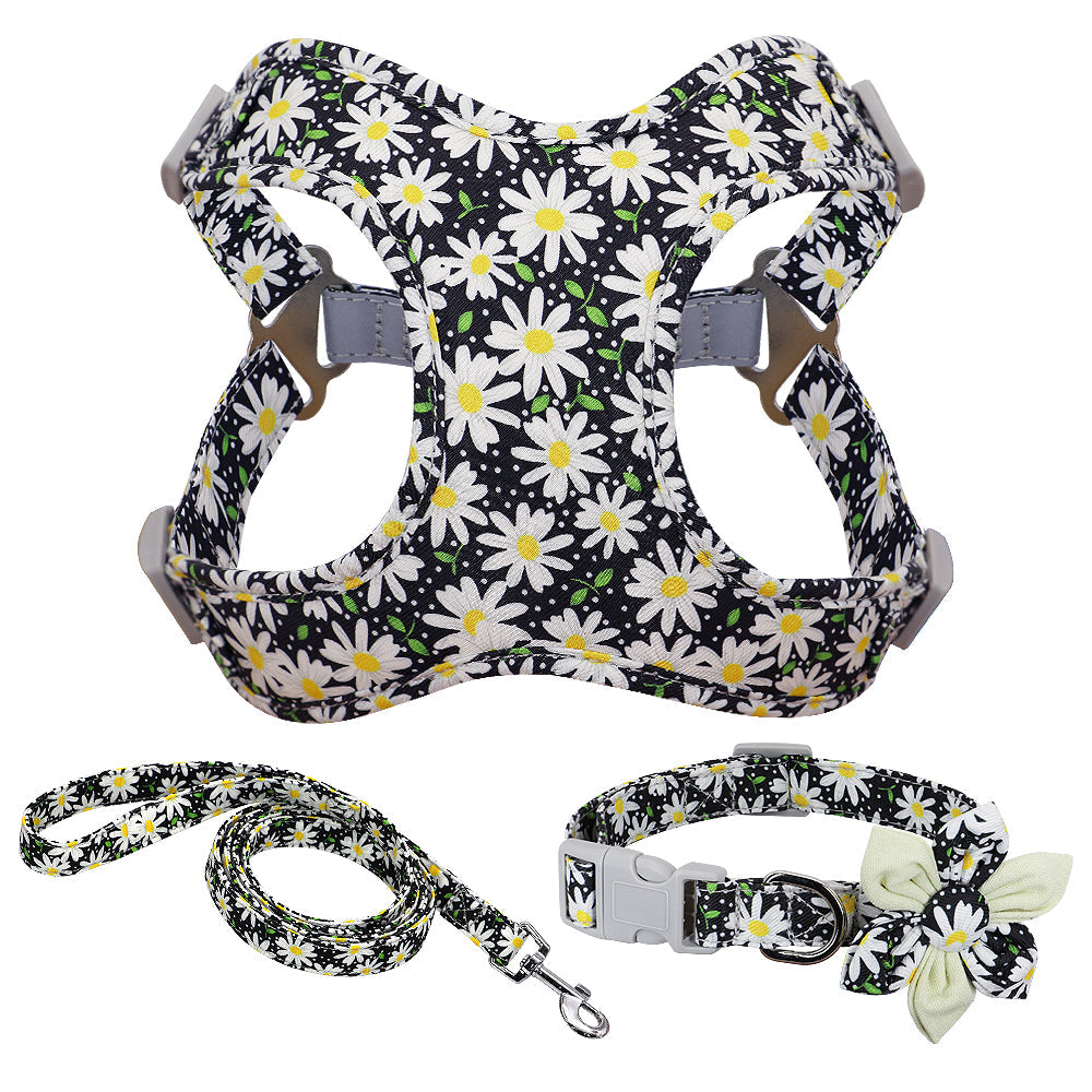 Collar/Chest Strap, Dog Walking Rope And Chain