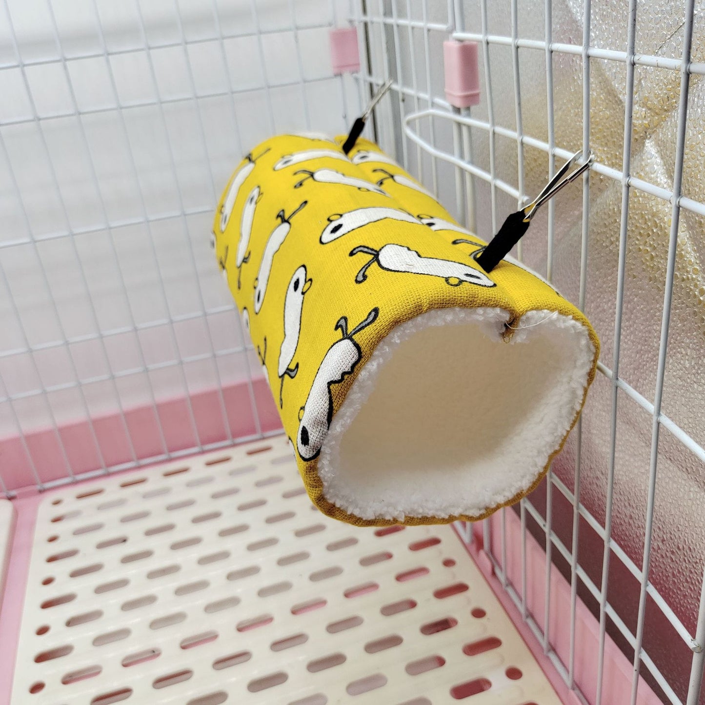 Plush Tunnel Nest for Hamsters