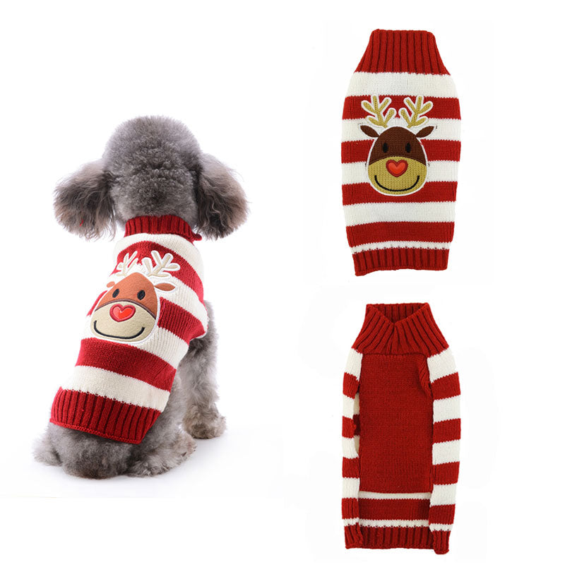 Pet Dog Clothes Christmas Sweater