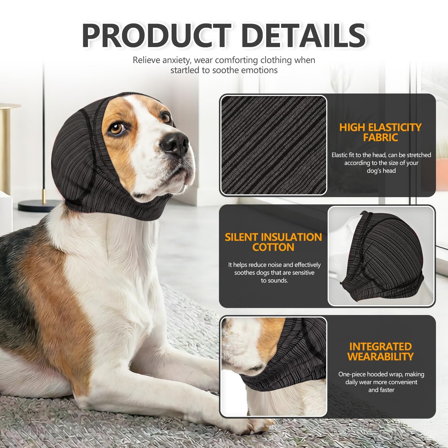 Soft Dog Ear Cover For Loud Noises