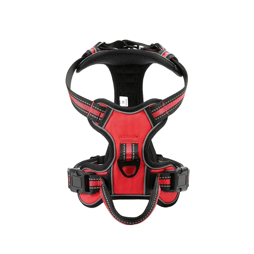Nylon Dog Harness, Reflective, Breathable, No Pull