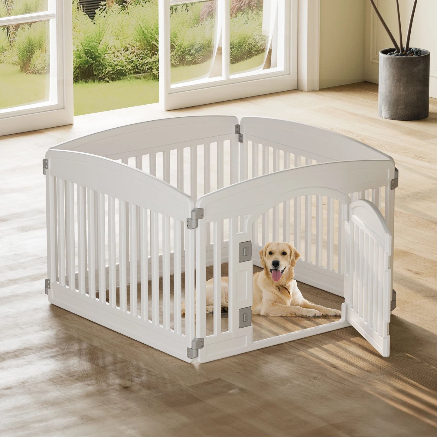 Dog Playpen, Expandable, Folding, Portable