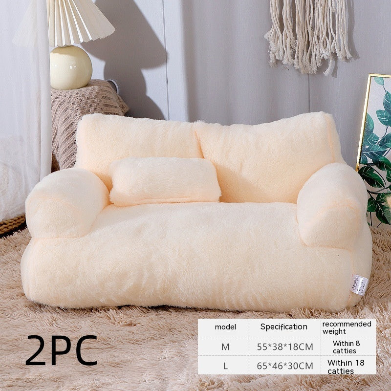 Luxury Cat Bed Sofa suitable for Cats and Dogs