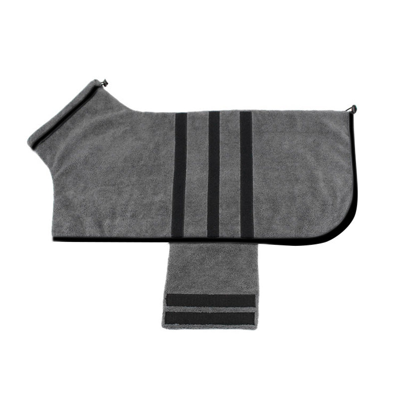 Dog Bathrobe Towel Drying Clothes