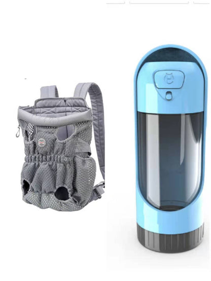 Pet Carrier Backpack Mesh Breathable Shoulder Bag
