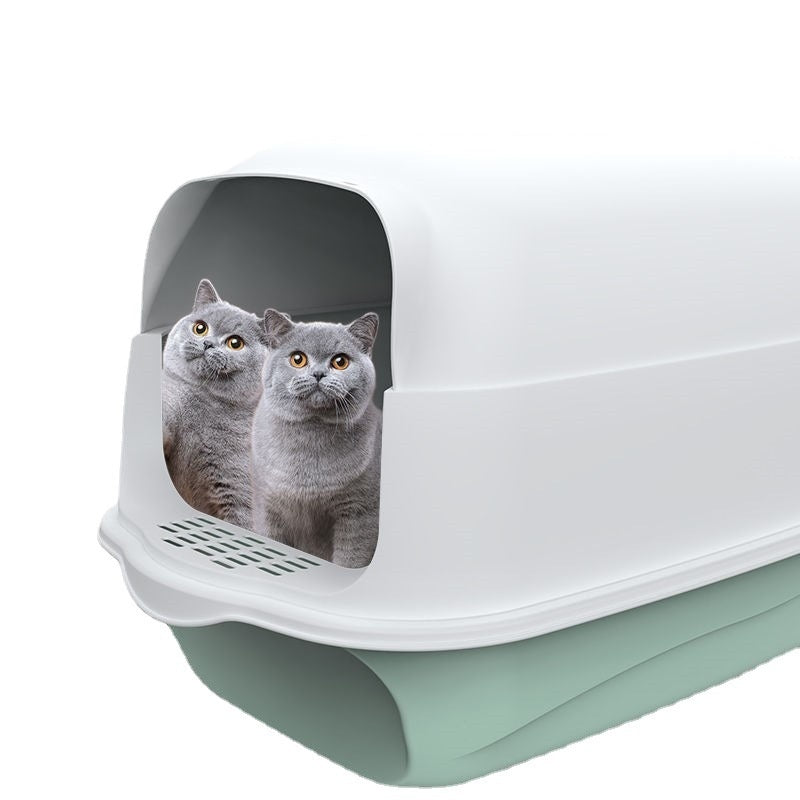 Cat Litter Box Fully Enclosed