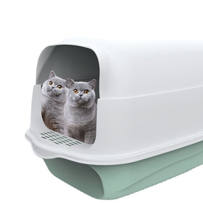 Cat Litter Box Fully Enclosed