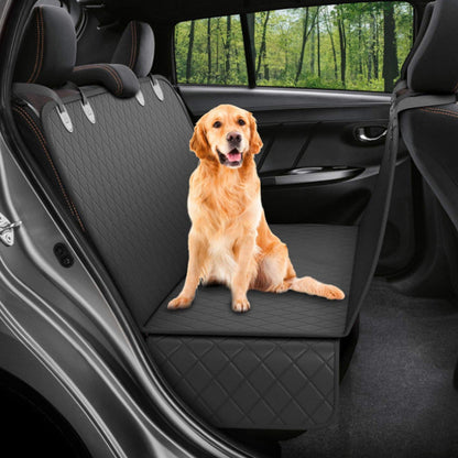 Dog Car Rear Seat Cover Mesh Window Hammock