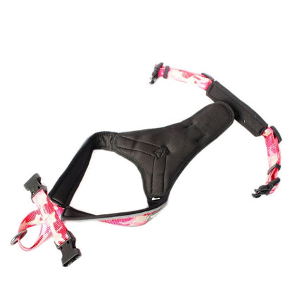Harness with breast strap collar