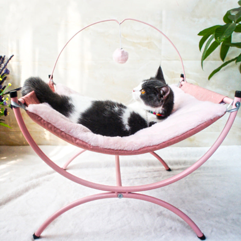 Four Seasons Universal Cat Hammock-Style. Rocking Bed