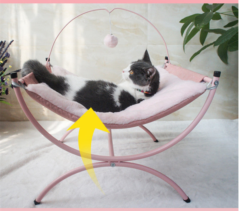 Four Seasons Universal Cat Hammock-Style. Rocking Bed