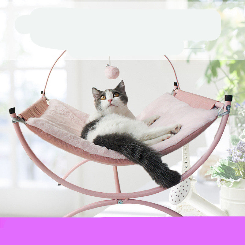 Four Seasons Universal Cat Hammock-Style. Rocking Bed