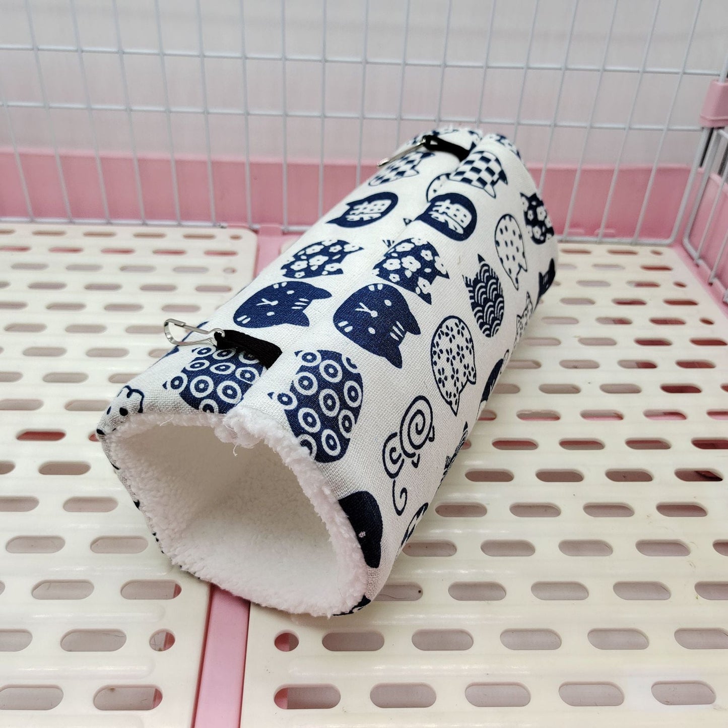 Plush Tunnel Nest for Hamsters
