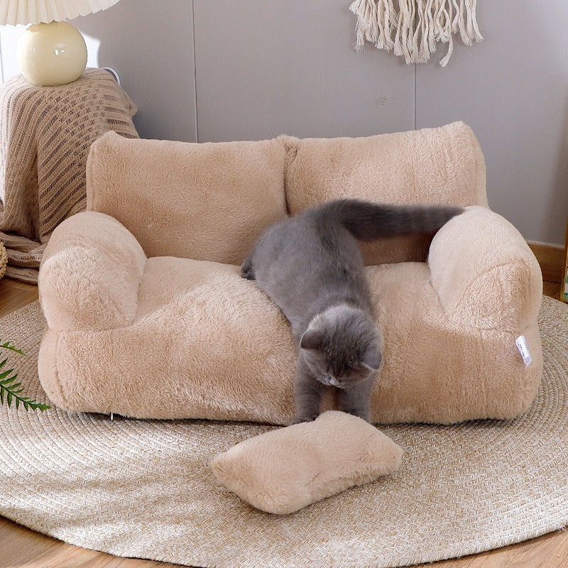 Luxury Cat Bed Sofa suitable for Cats and Dogs