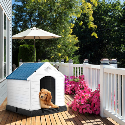 Indoor/Outdoor Waterproof Plastic Dog House