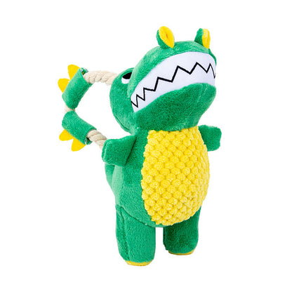 Dog Plush Sounding Chew Toy Durable