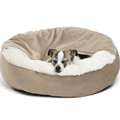 Pet Deep Sleep Bed Nest with Cover Quilt