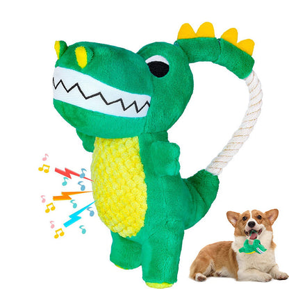 Dog Plush Sounding Chew Toy Durable