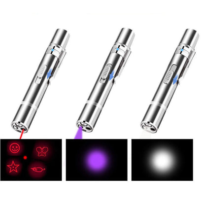 Laser Pointer Cat Toy, Red Dot LED Pen, Interactive