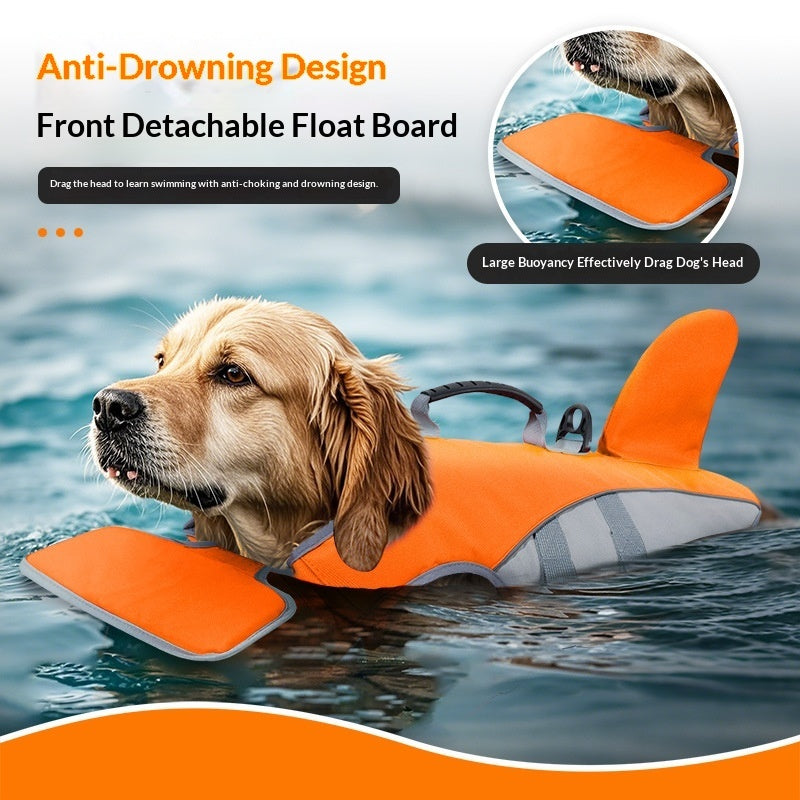 Dog Swimwear, Anti-choking Design, Towable Buoyancy