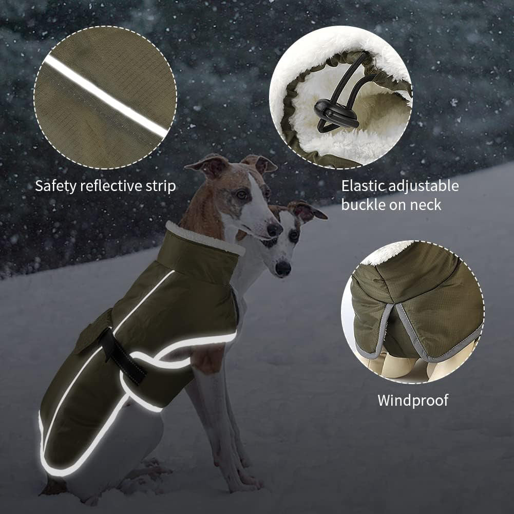 Winter Clothes Waterproof Cold-proof Cotton Coat Dog Clothing