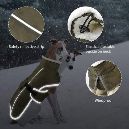 Winter Clothes Waterproof Cold-proof Cotton Coat Dog Clothing