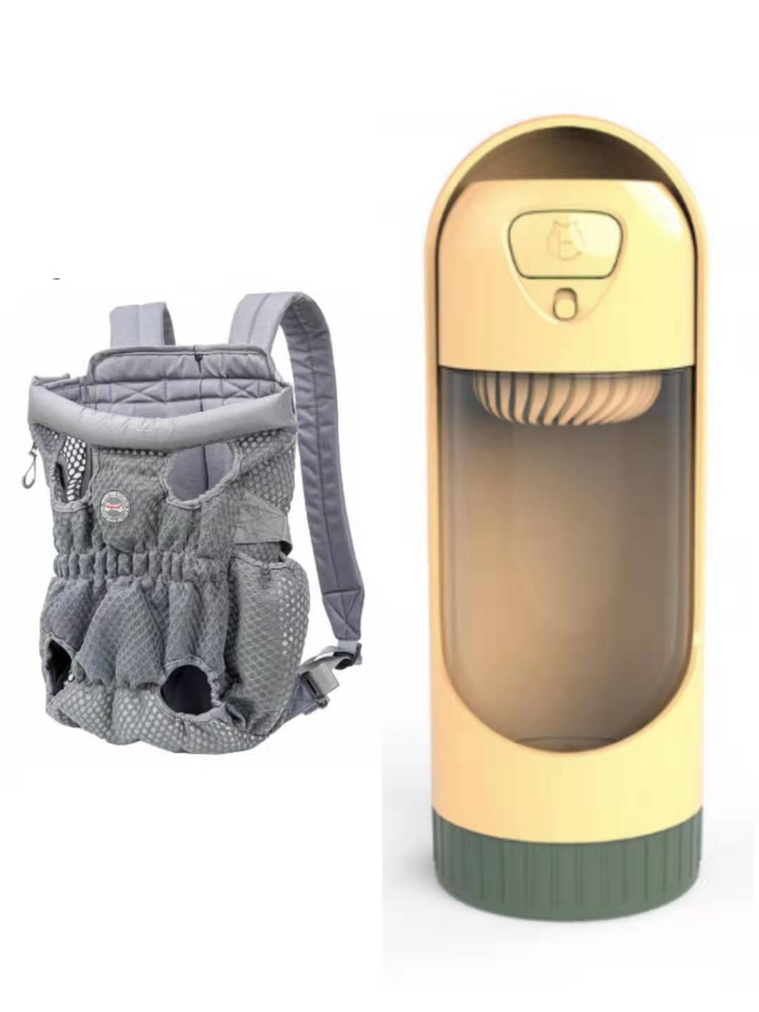 Pet Carrier Backpack Mesh Breathable Shoulder Bag
