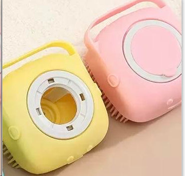 Silicone Dog Bath Massage Brush