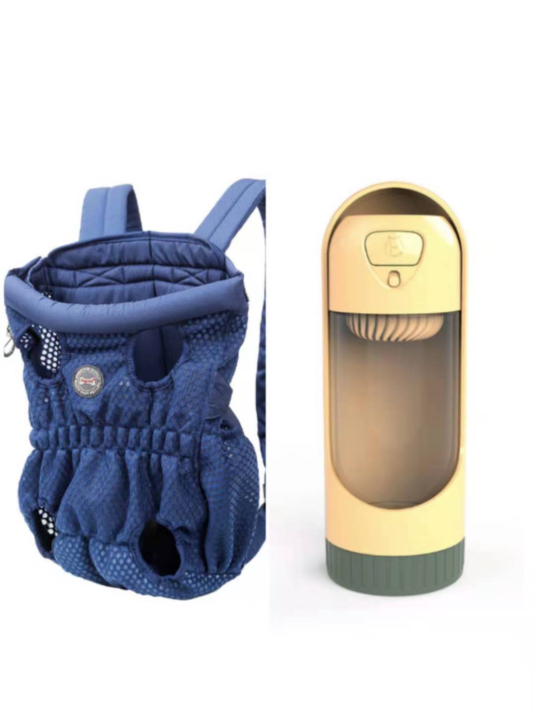 Pet Carrier Backpack Mesh Breathable Shoulder Bag