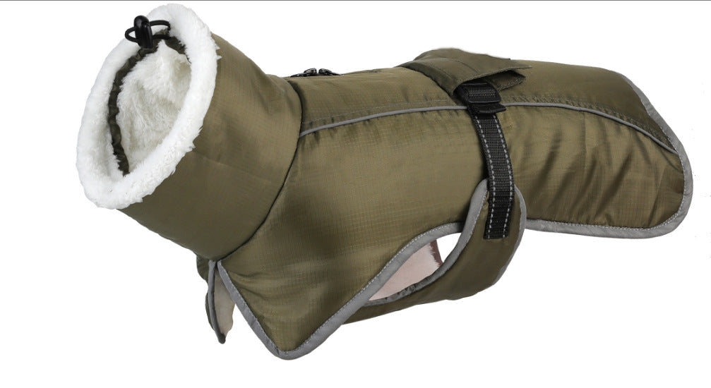 Winter Clothes Waterproof Cold-proof Cotton Coat Dog Clothing
