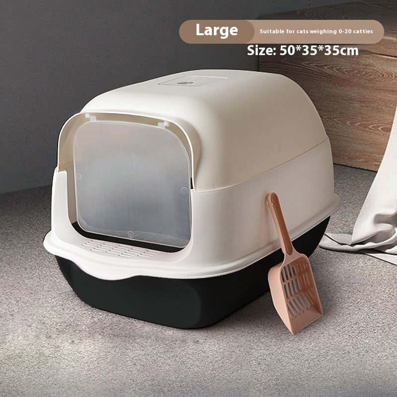 Cat Litter Box Fully Enclosed