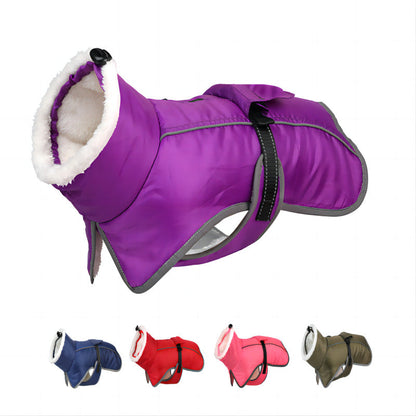 Winter Clothes Waterproof Cold-proof Cotton Coat Dog Clothing