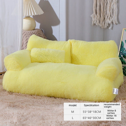 Luxury Cat Bed Sofa suitable for Cats and Dogs