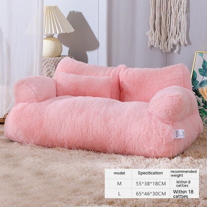 Luxury Cat Bed Sofa suitable for Cats and Dogs