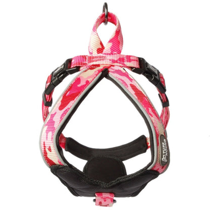 Harness with breast strap collar