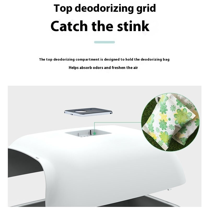 Cat Litter Box Fully Enclosed