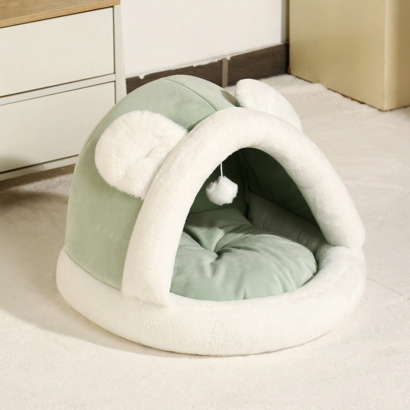 Pet Tent Cave Bed For Cats Small Dogs