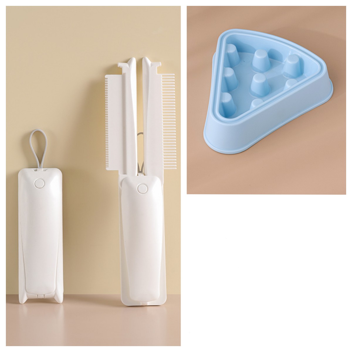 Pet Groomer Hair Removal Brush Cats and Dogs