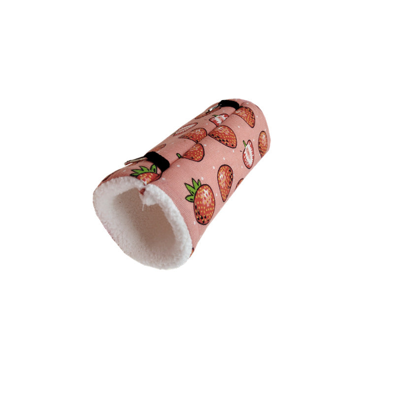 Plush Tunnel Nest for Hamsters