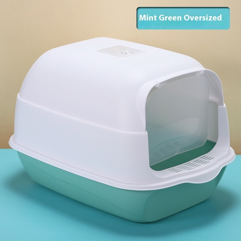 Cat Litter Box Fully Enclosed