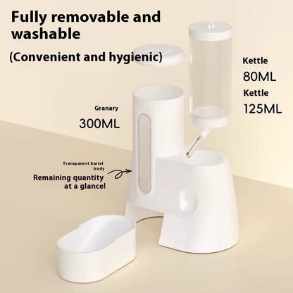 Hamster Automatic Drinking Water and Feeder
