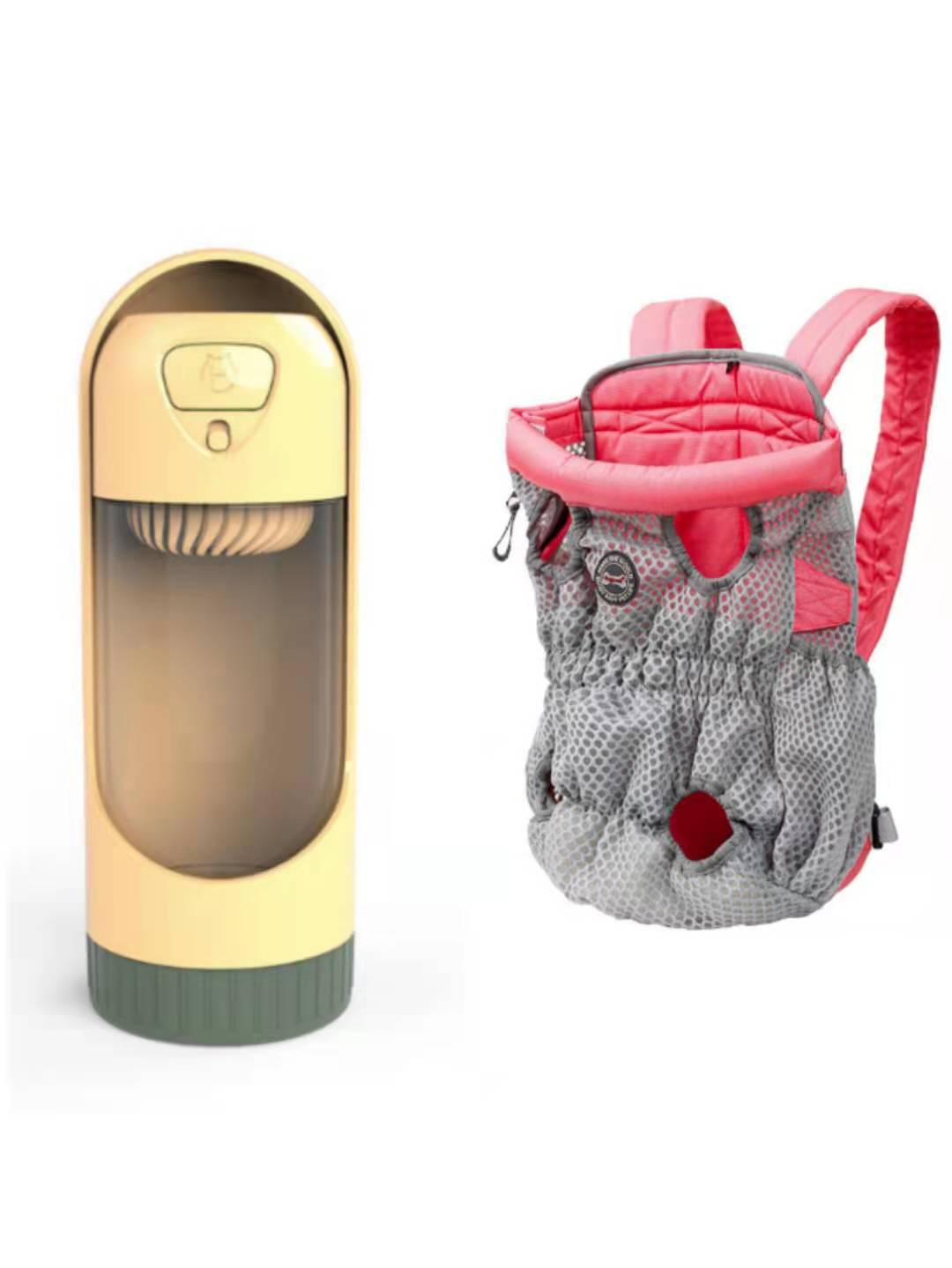 Pet Carrier Backpack Mesh Breathable Shoulder Bag