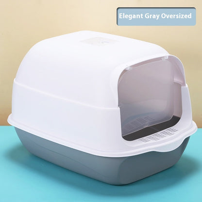 Cat Litter Box Fully Enclosed