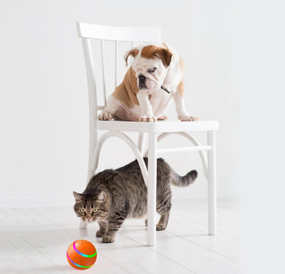 Cat Ball Toy Self Rotating, Intelligent USB