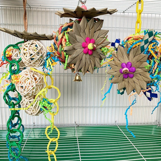 Parrot Palm Brushed Educational Toys