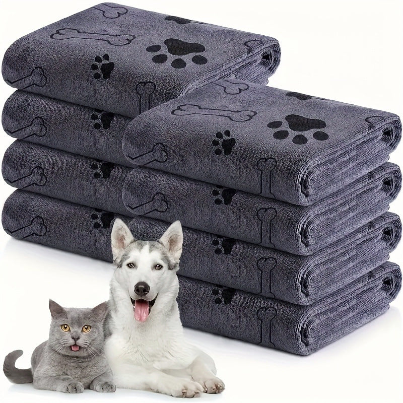 Pet bath towel quick drying and absorbent