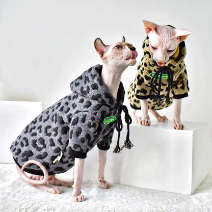 Cotton Camouflage Sweater Hairless Cat