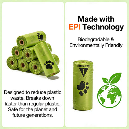 Pet Waste Bags Unscented Eco-friendly Leak Proof