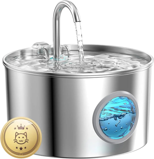 Stainless Steel Cat Water Fountain